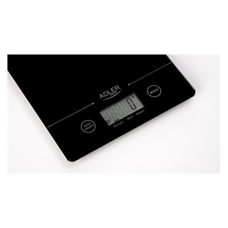 Adler | Kitchen scales | Adler AD 3138 | Maximum weight (capacity) 5 kg | Graduation 1 g | Display type LCD | Black - 2
